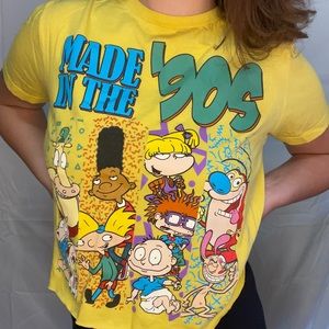 🤩 4/$20 Vintage Cropped Nick Tee